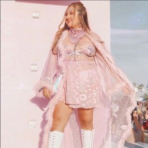 🌟💕 BABYDOLL PINK SPARKLE FESTIVAL KIMONO 🌟💕